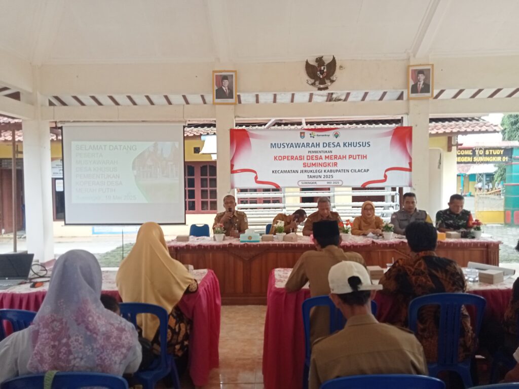 sambutan Kepala Desa Sumingkir